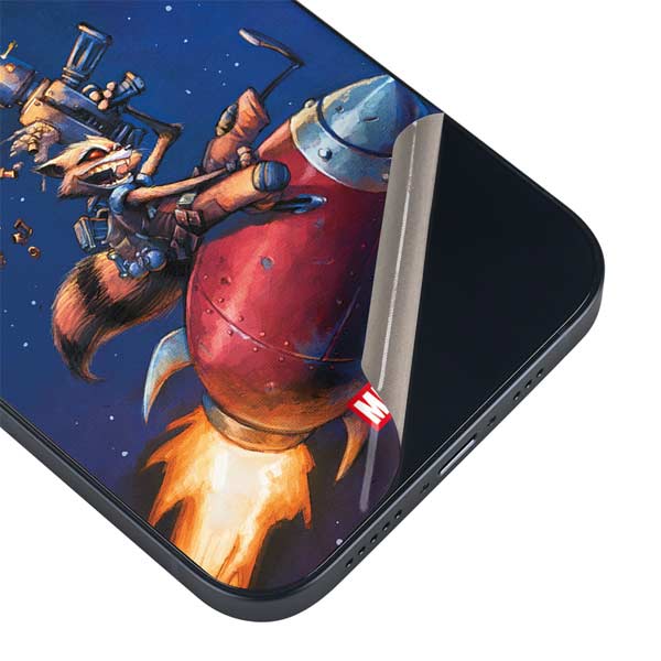 Marvel Rocket Raccoon Rocket Ride iPhone 13 Mini Skin