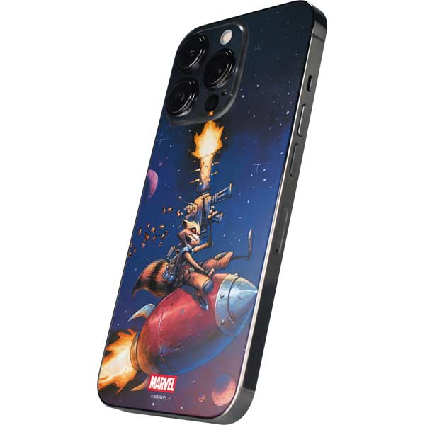Marvel Rocket Raccoon Rocket Ride iPhone 13 Pro Skin