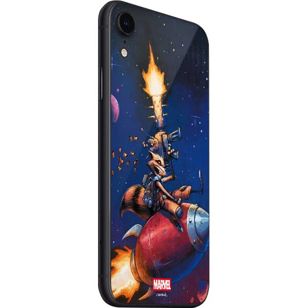 Marvel Rocket Raccoon Rocket Ride iPhone SE (2nd & 3rd Gen) Skin