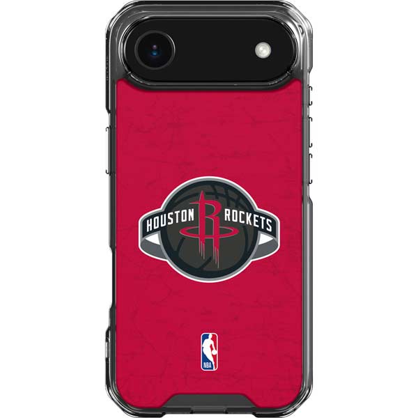 NBA Houston Rockets Distressed iPhone 17 Air Clear Case