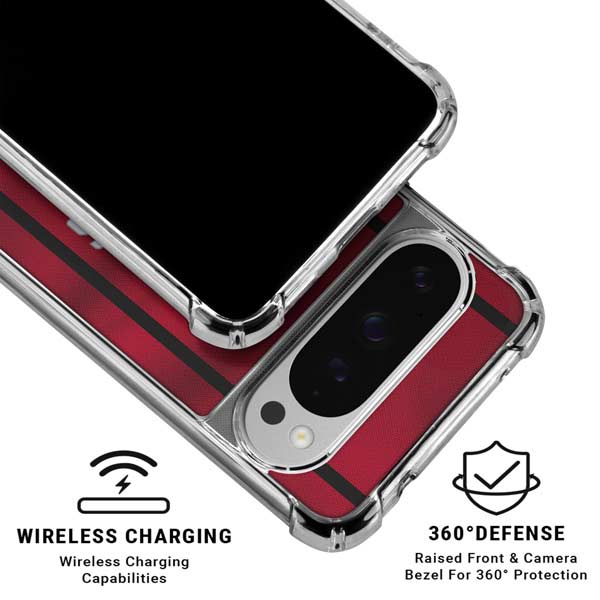 NBA Houston Rockets Jersey Google Pixel 10 Pro XL Clear Case