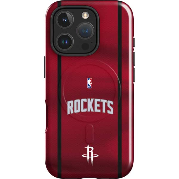 NBA Houston Rockets Jersey iPhone 16 Pro Magsafe Impact Case