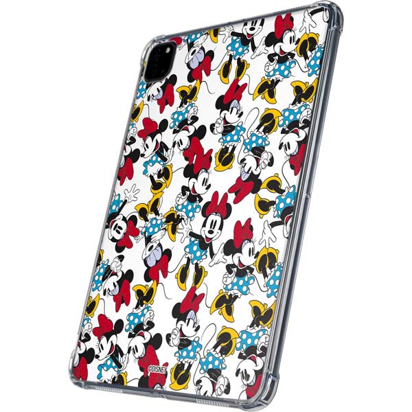 Disney Minnie Mouse Rockin Minnie Pattern iPad Pro 11in (2024) Clear Case
