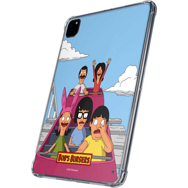 Bobs Burgers Roller Coaster iPad Pro 11in (2024) Clear Case