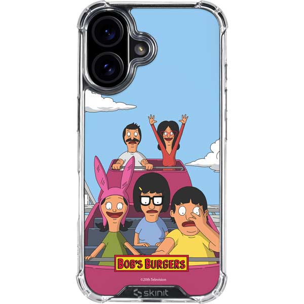 Bobs Burgers Roller Coaster iPhone 17 Clear Case