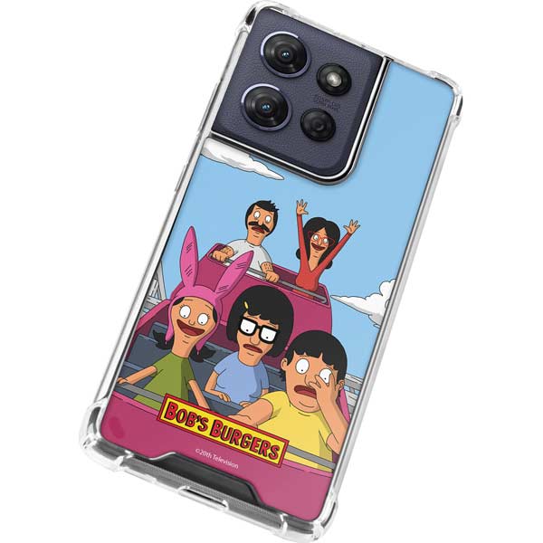 Bobs Burgers Roller Coaster Moto G Power 5G (2025) Clear Case