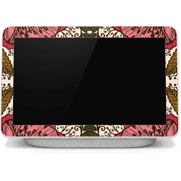 Rose Bud Floral Google Home Hub Skin