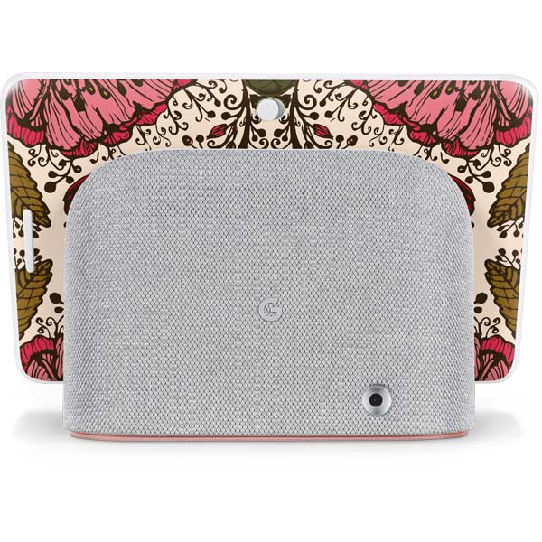 Rose Bud Floral Google Home Hub Skin
