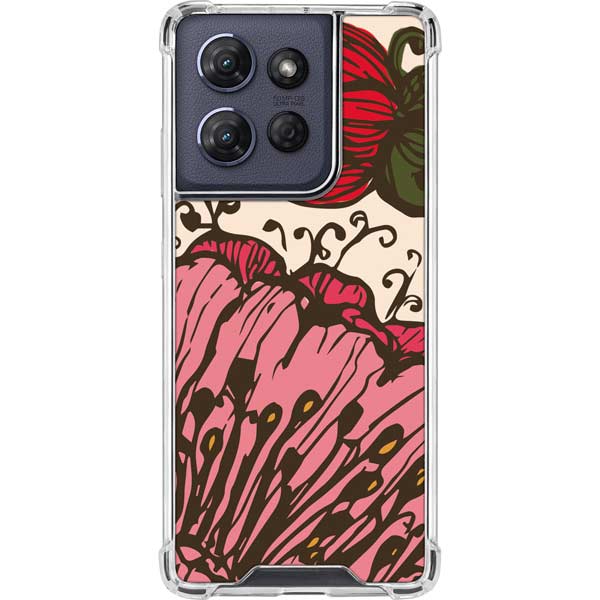Rose Bud Floral Moto G Play 5G (2025) Clear Case