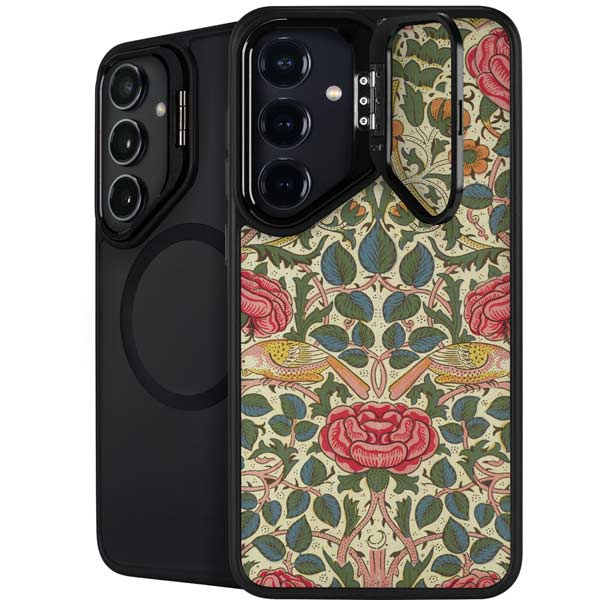 Rose by William Morris Galaxy S26 Kickstand Case
