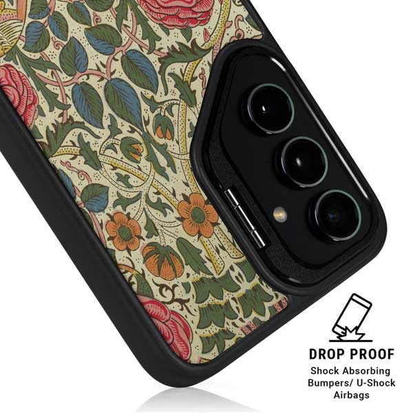 Rose by William Morris Galaxy S26 Kickstand Case