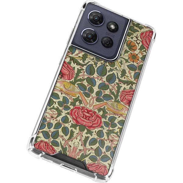 Rose by William Morris Moto G Play 5G (2025) Clear Case