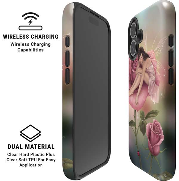 Rose Fairy by Rachel Anderson iPhone 16 Magsafe Impact Case