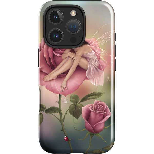 Rose Fairy by Rachel Anderson iPhone 16 Pro Max Magsafe Impact Case