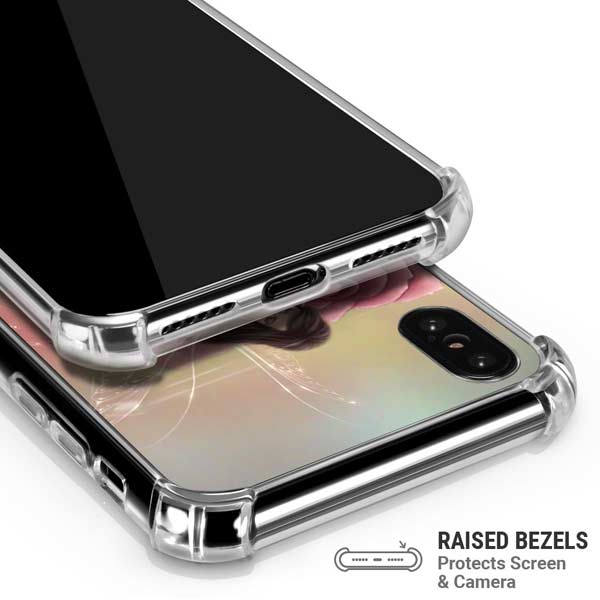 Rose Fairy by Rachel Anderson iPhone X/XS Clear Case