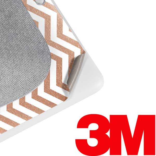 Rose Gold Chevron Google Home Hub Skin