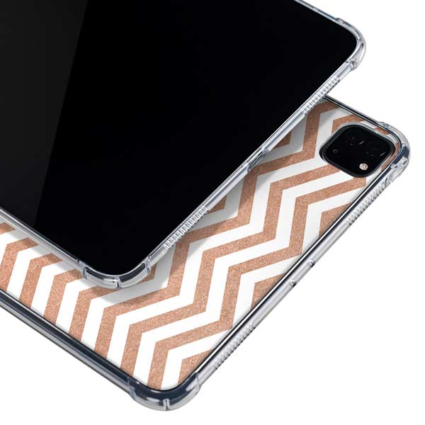Rose Gold Chevron iPad Cases