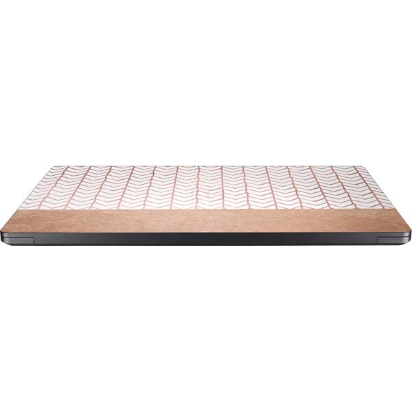 Rose Gold Herringbone Surface Laptop 7 15in Skin