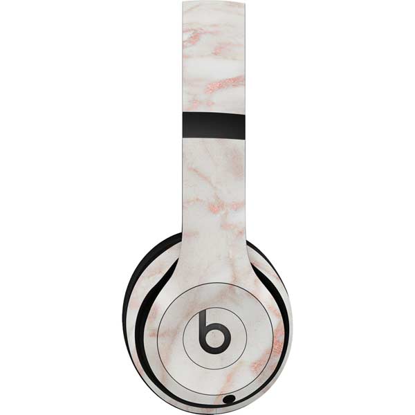 Rose Gold Marble Beats Studio Pro Wireless Headphones Skin