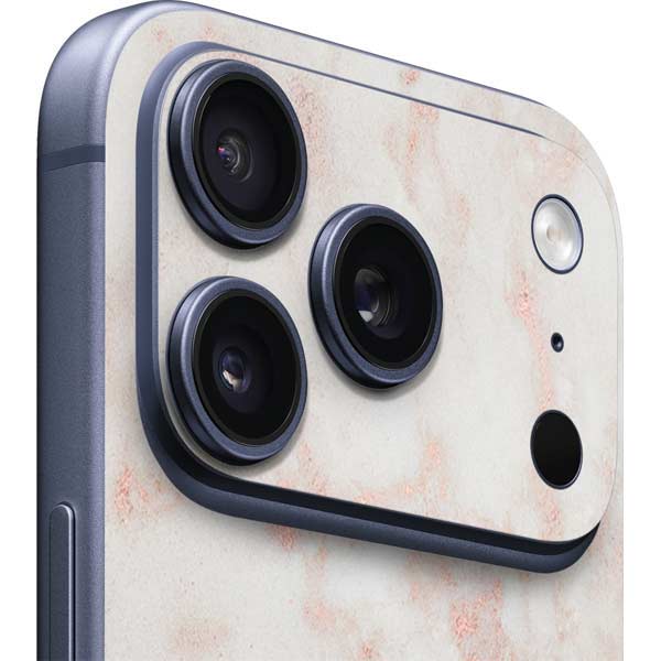 Rose Gold Marble iPhone 17 Pro Max Skin