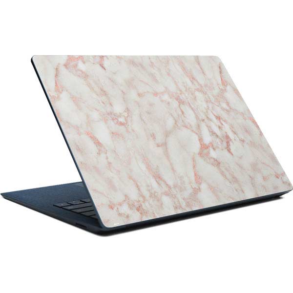 Rose Gold Marble Surface Laptop Skin