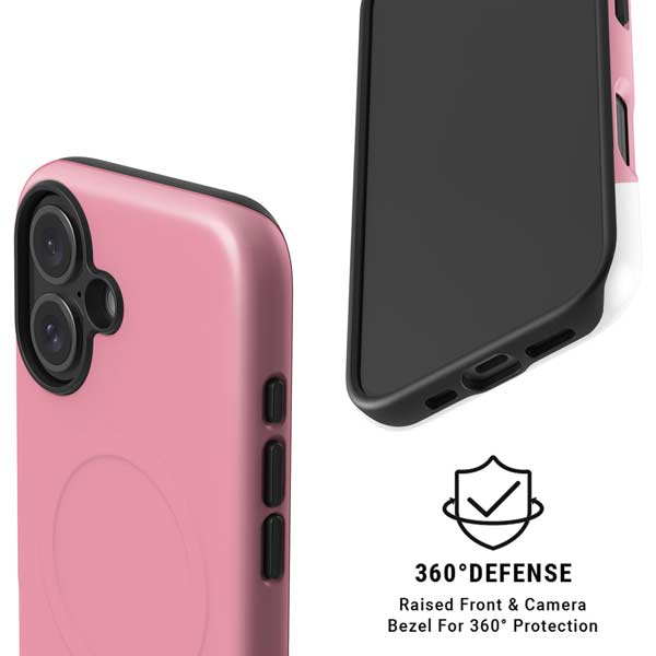 Rose Pink Color Palette iPhone 16 Plus Magsafe Impact Case