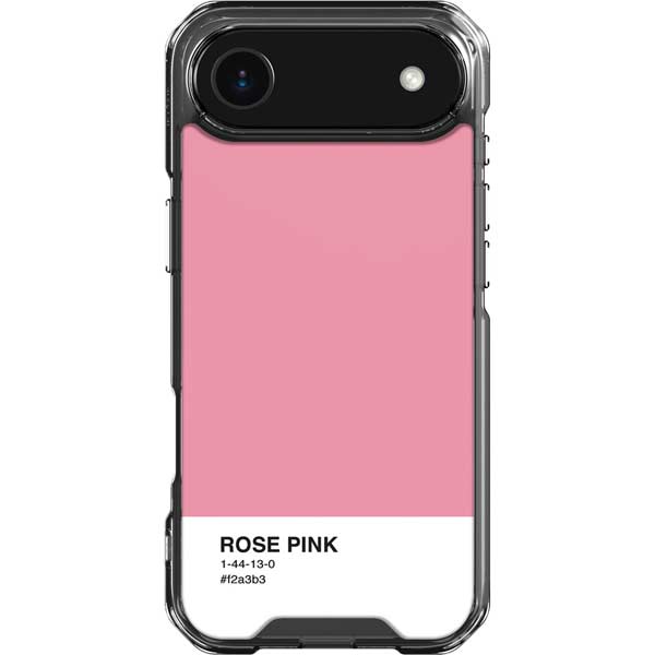 Rose Pink Color Palette iPhone 17 Air Clear Case