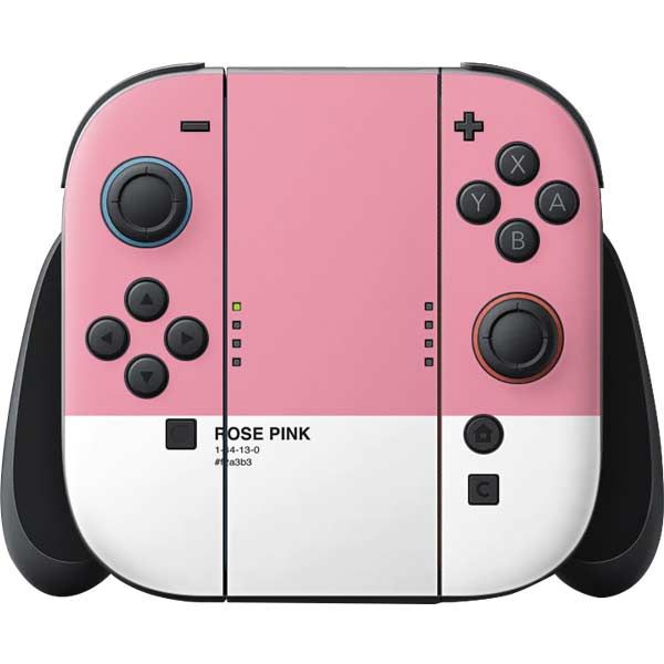 Pink Nintendo Switch Controller Colours Rose Pink Color Palette