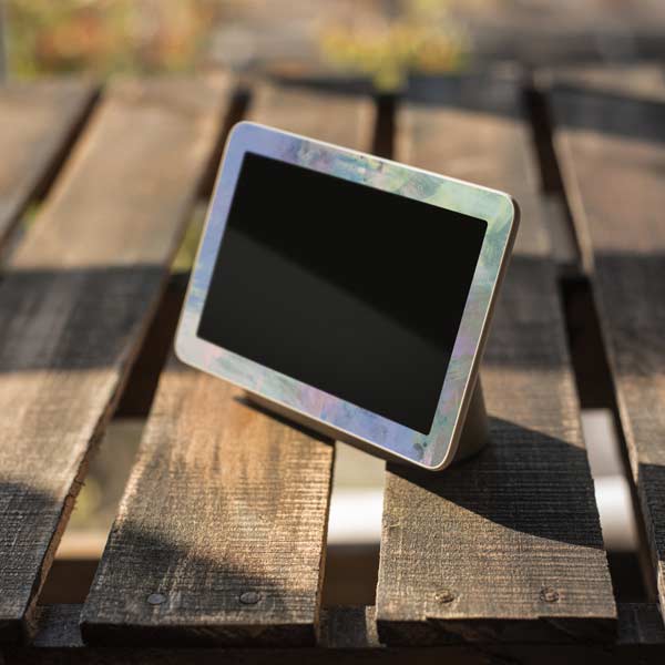 Rose Quartz & Serenity Abstract Google Home Hub Skin
