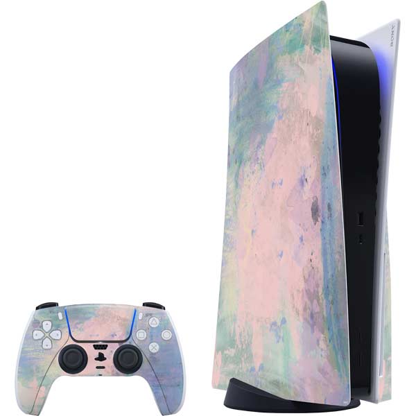 Rose Quartz & Serenity Abstract PlayStation PS5 Skins