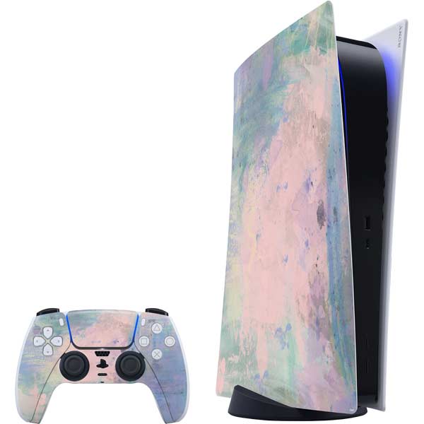 Rose Quartz & Serenity Abstract PlayStation PS5 Skins