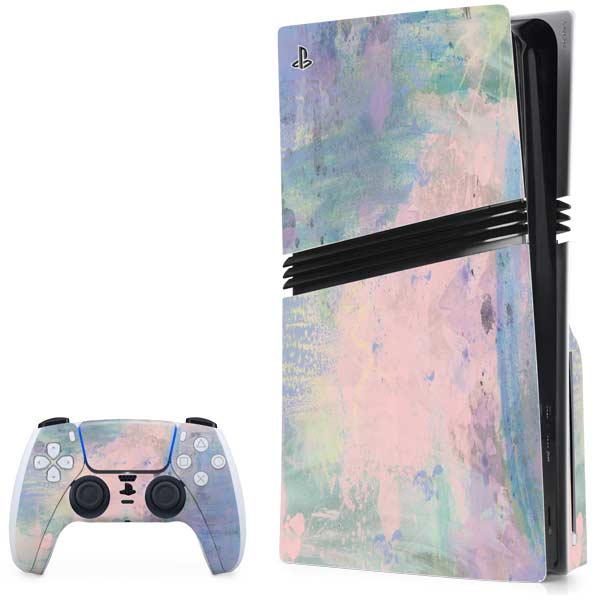 Rose Quartz & Serenity Abstract PlayStation PS5 Skins