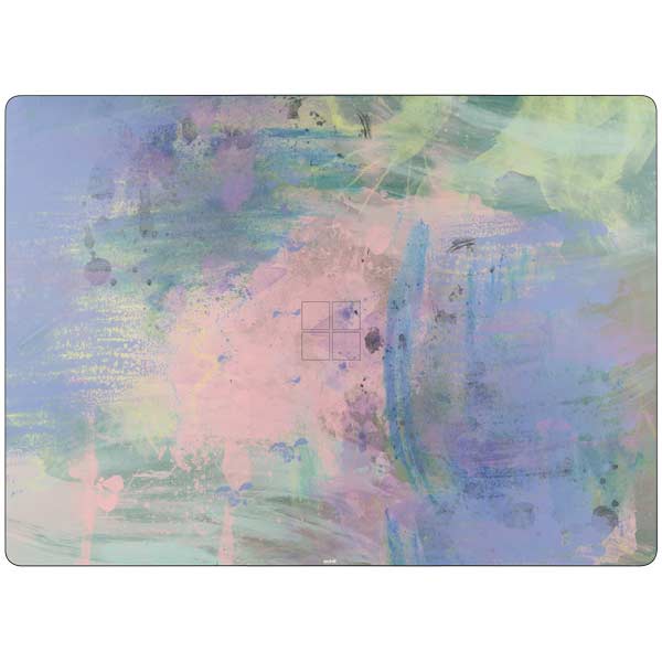 Rose Quartz & Serenity Abstract Surface Laptop 7 15in Skin