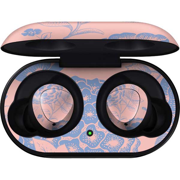 Rose Quartz & Serenity Floral Galaxy Buds Skin