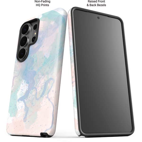 Rose Quartz & Serenity Splatter Galaxy S26 Ultra Impact Case