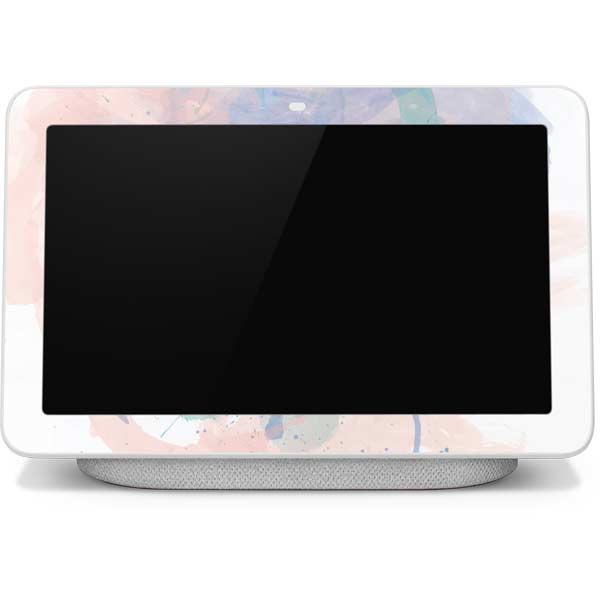 Rose Quartz & Serenity Splatter Google Home Hub Skin