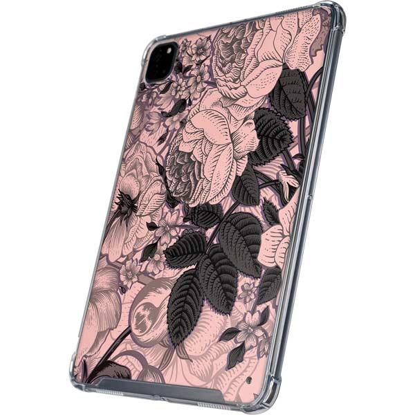Rose Quartz Floral iPad Cases