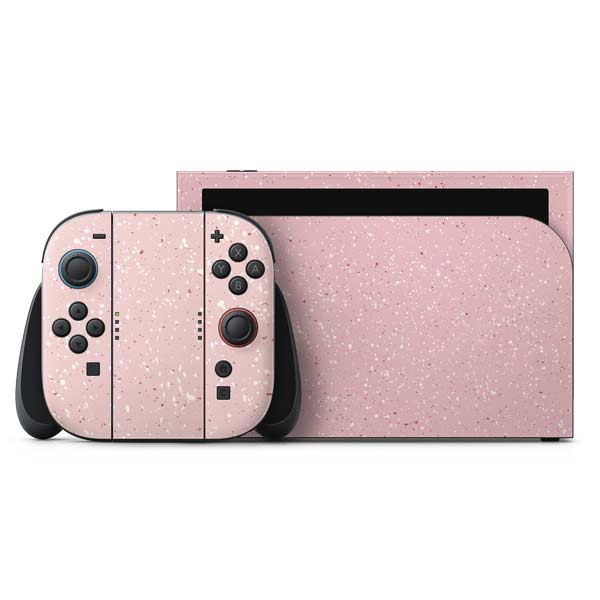 Rose Speckle Nintendo Skins