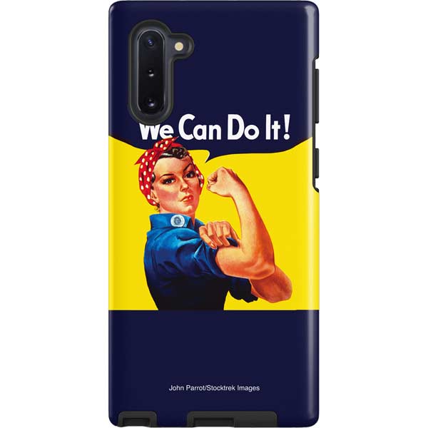 Rosie The Riveter Vintage War Poster Galaxy Cases