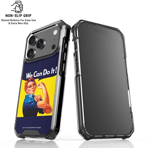 Rosie The Riveter Vintage War Poster iPhone 17 Pro Max MagSafe Case