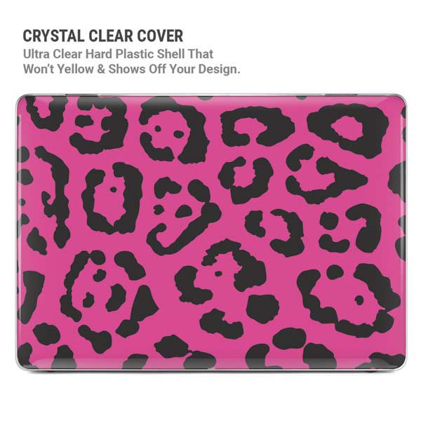Rosy Leopard MacBook Pro 14in (2021-24) Case plus Skin