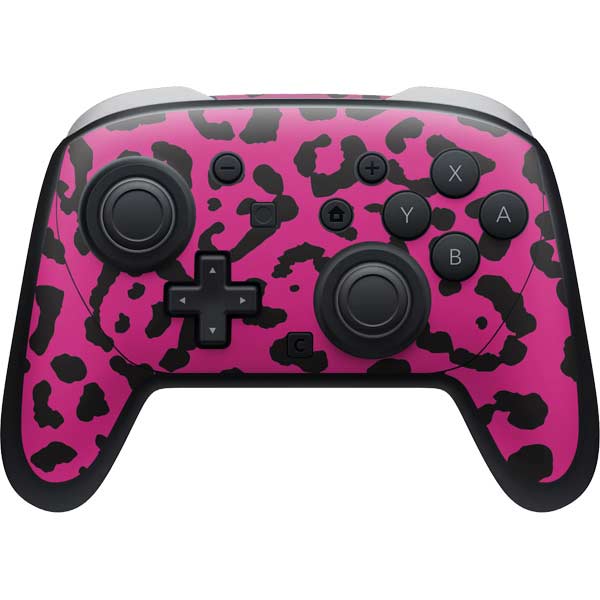 Rosy Leopard Nintendo Skins