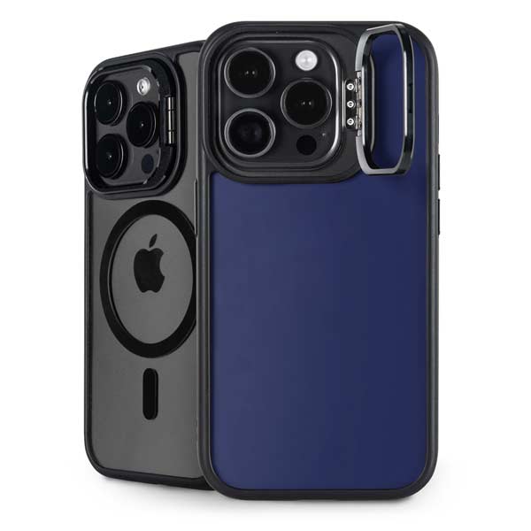 Royal Blue iPhone 14 Pro Max Kickstand Case