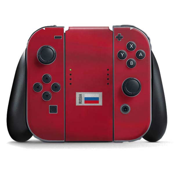 Russia Soccer Flag Nintendo Skins
