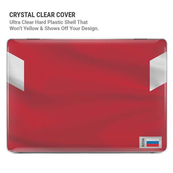 Russia Soccer Flag MacBook Pro 14in (2021-24) Case plus Skin