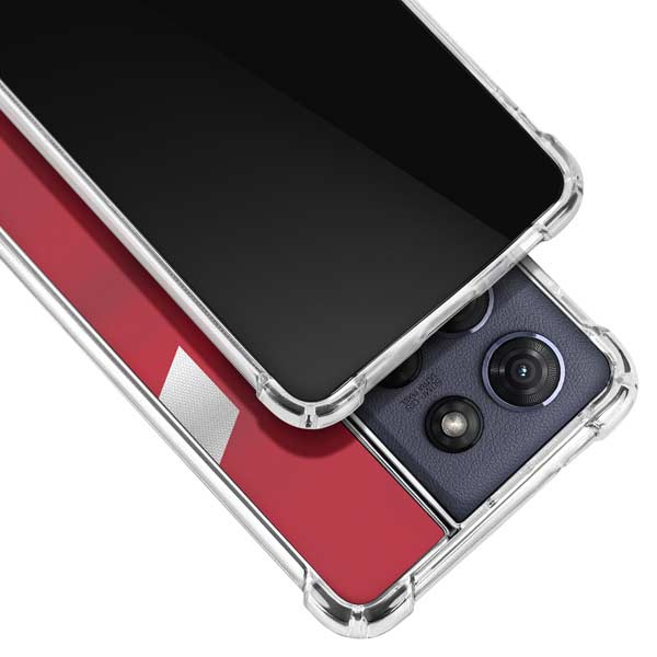 Russia Soccer Flag Moto G 5G (2025) Clear Case