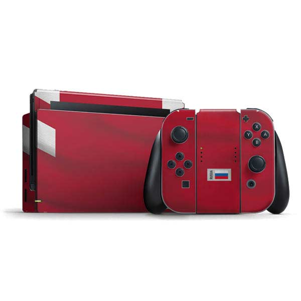 Russia Soccer Flag Nintendo Skins