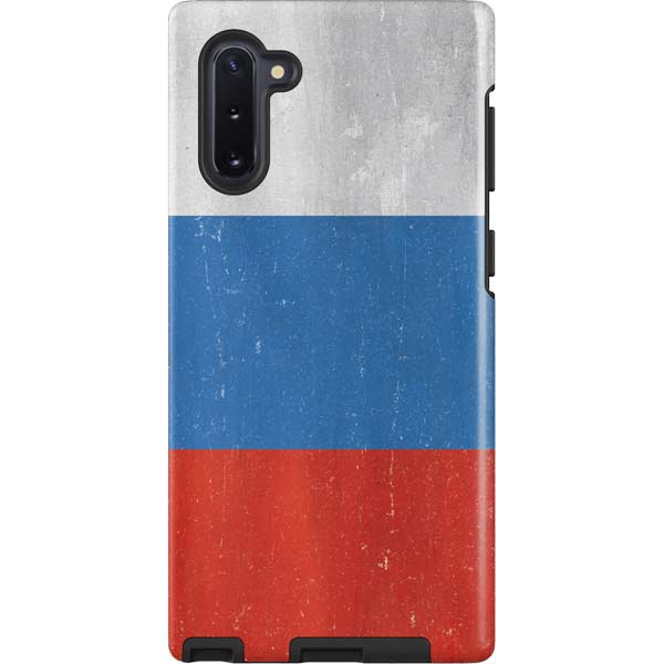 Russian Flag Distressed Galaxy Cases