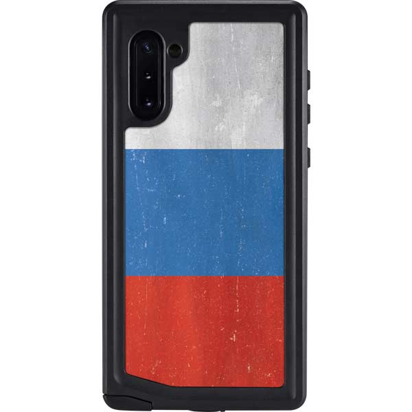 Russian Flag Distressed Galaxy Cases