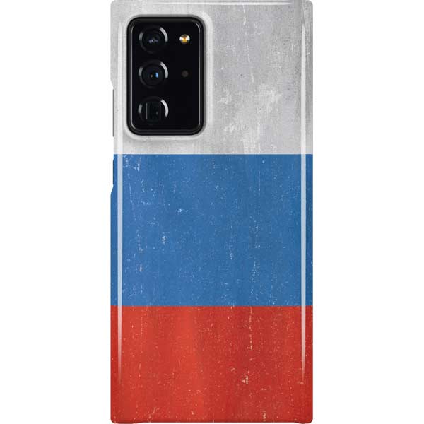 Russian Flag Distressed Galaxy Cases